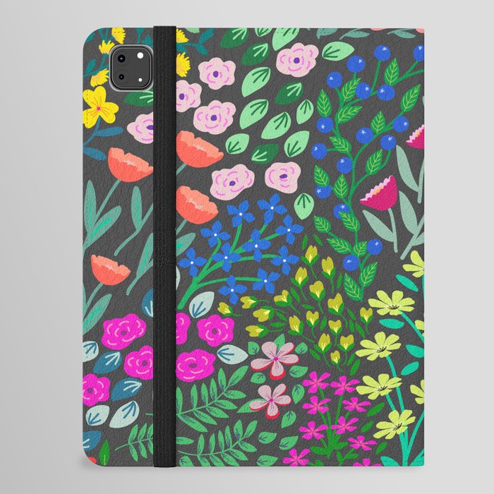 Flower market floral pattern iPad Folio Case