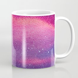 Red and violet milky way galaxy and starry sky Coffee Mug