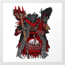 Mohg, Lord of Blood Art Print