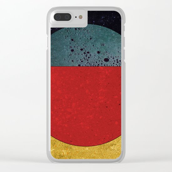 Abstract #131 Clear iPhone Case