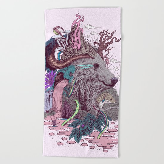 Forest Warden Beach Towel
