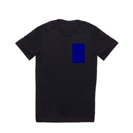 Japanese Waves (Blue & Black Pattern) T Shirt