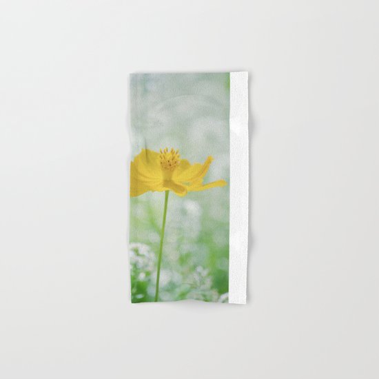 Yellow Bloom Hand & Bath Towel