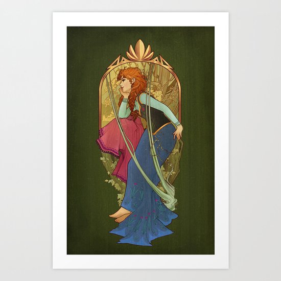 For the First Time in Forever Art Print