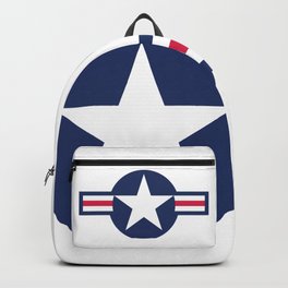 US Air-force plane roundel Backpack | Graphicdesign, Usaf, Army, Force, United, Aircraft, Navy, Military, Usn, Shield 