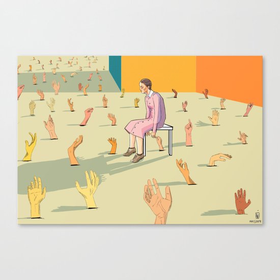 Hands Canvas Print