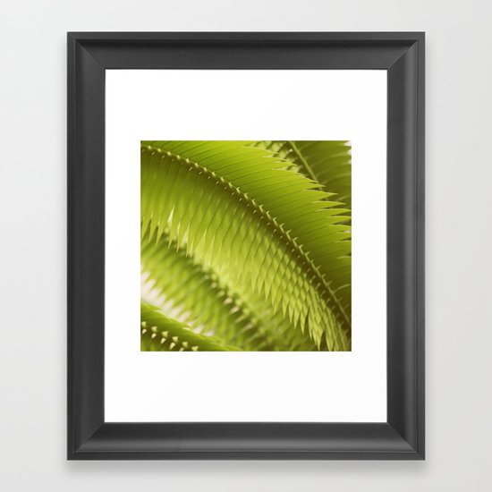 Lemon Grass Framed Art Print