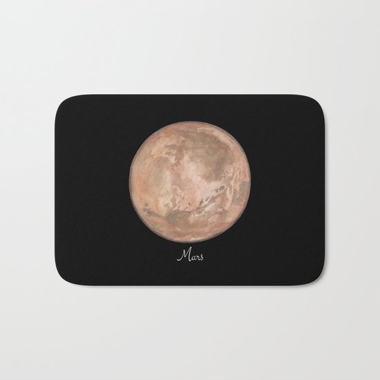 Mars #2 Bath Mat