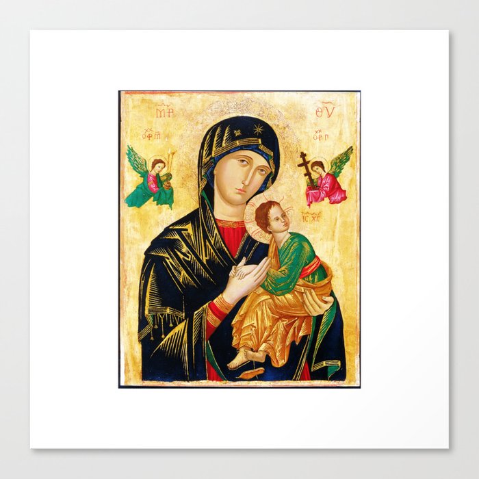 Virgin Mary Canvas Print