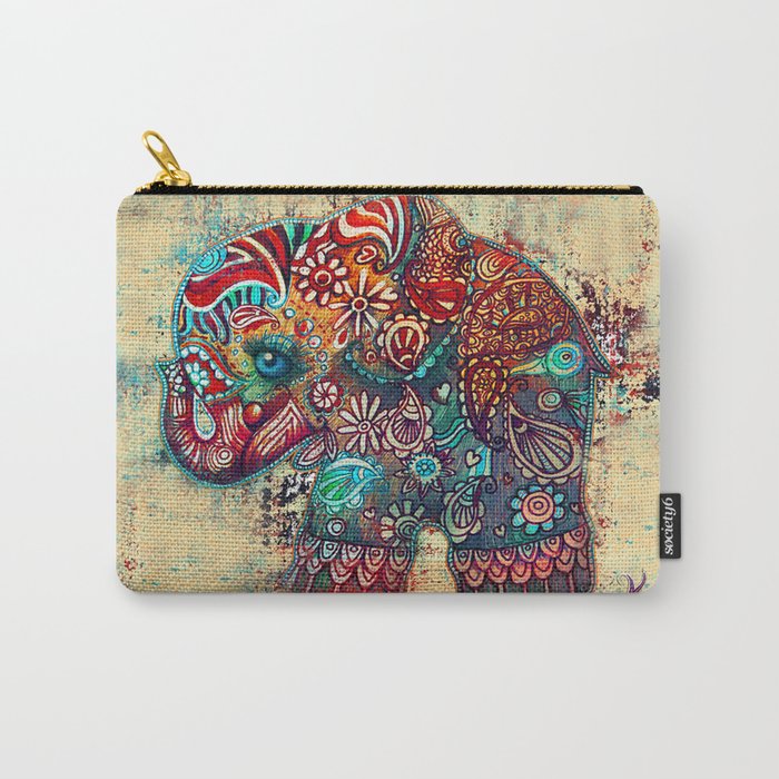 Elephant Carry-All Pouch