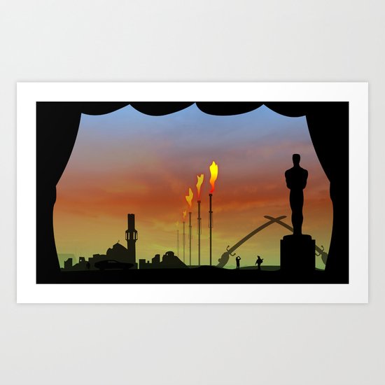 And the Oscar goes to: Weapons of mass destruction Art Print