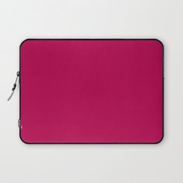 NOW BERRY GLOSS solid color Laptop Sleeve