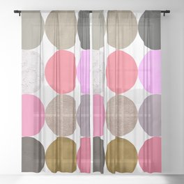 colour + pattern 24 Sheer Curtain