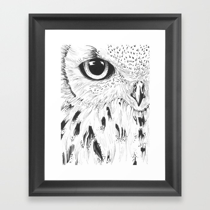 Hedwig Framed Art Print