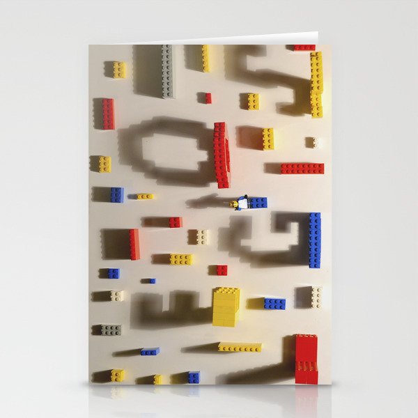Lego Poster Stationery Cards