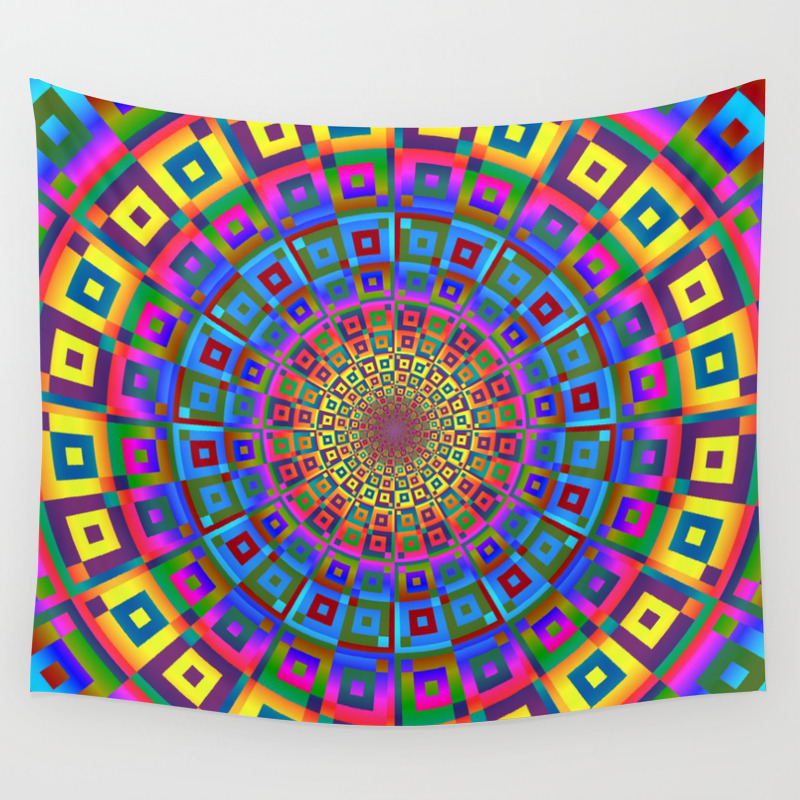 square tapestry