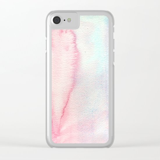 Tenderness vibes Clear iPhone Case
