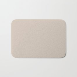 Light Taupe Solid Color Pairs with Sherwin Williams Alive 2020 Forecast Color - Touch of Sand SW9085 Bath Mat