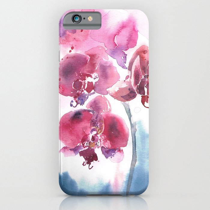 orchid iPhone Case