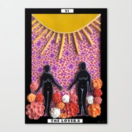 The Lovers - Lesbian Pride Canvas Print