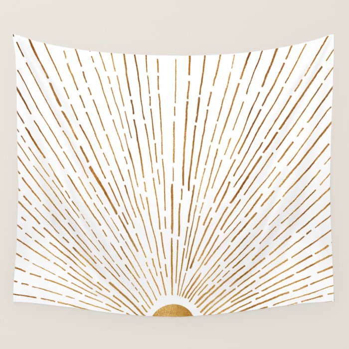 Let The Sunshine In Wall Tapestry