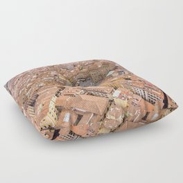 City of Florence from above - Italy Floor Pillow