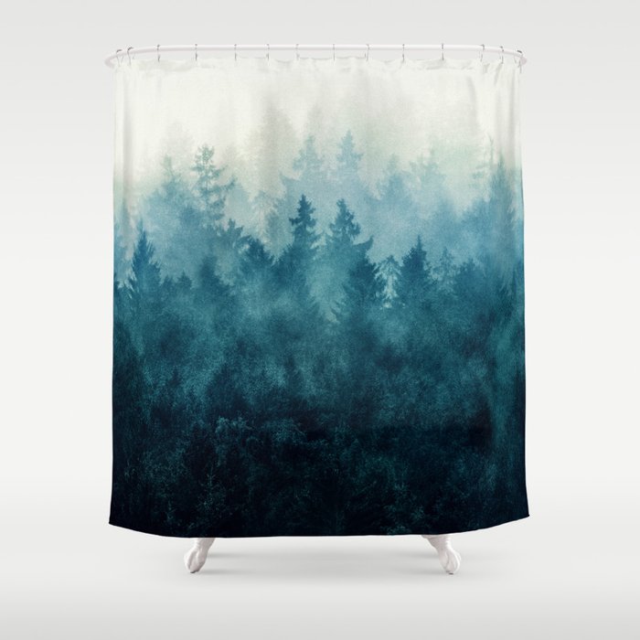 The Heart Of My Heart // So Far From Home Edit Shower Curtain by tekay ...