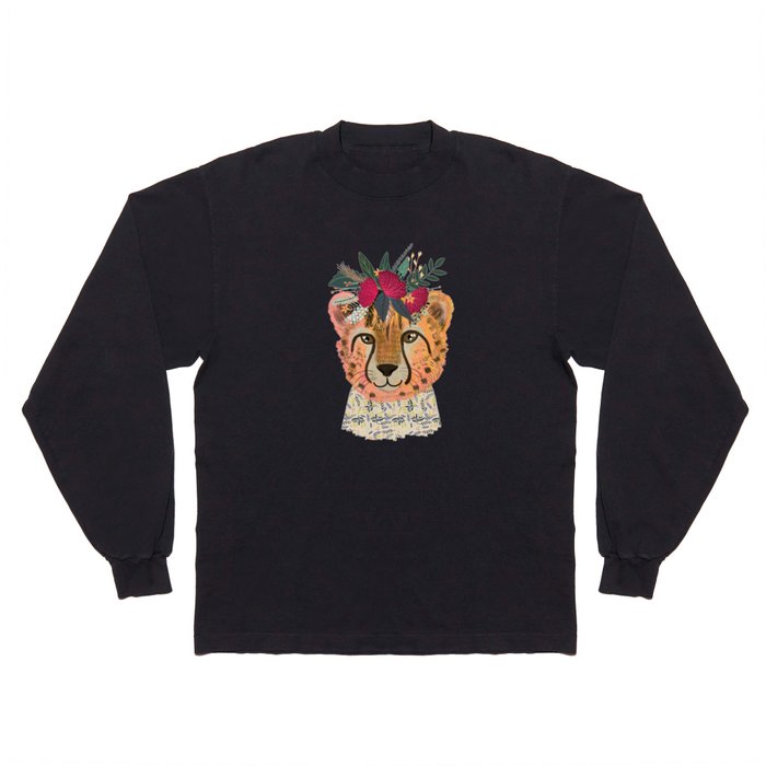 Cheetah Long Sleeve T Shirt