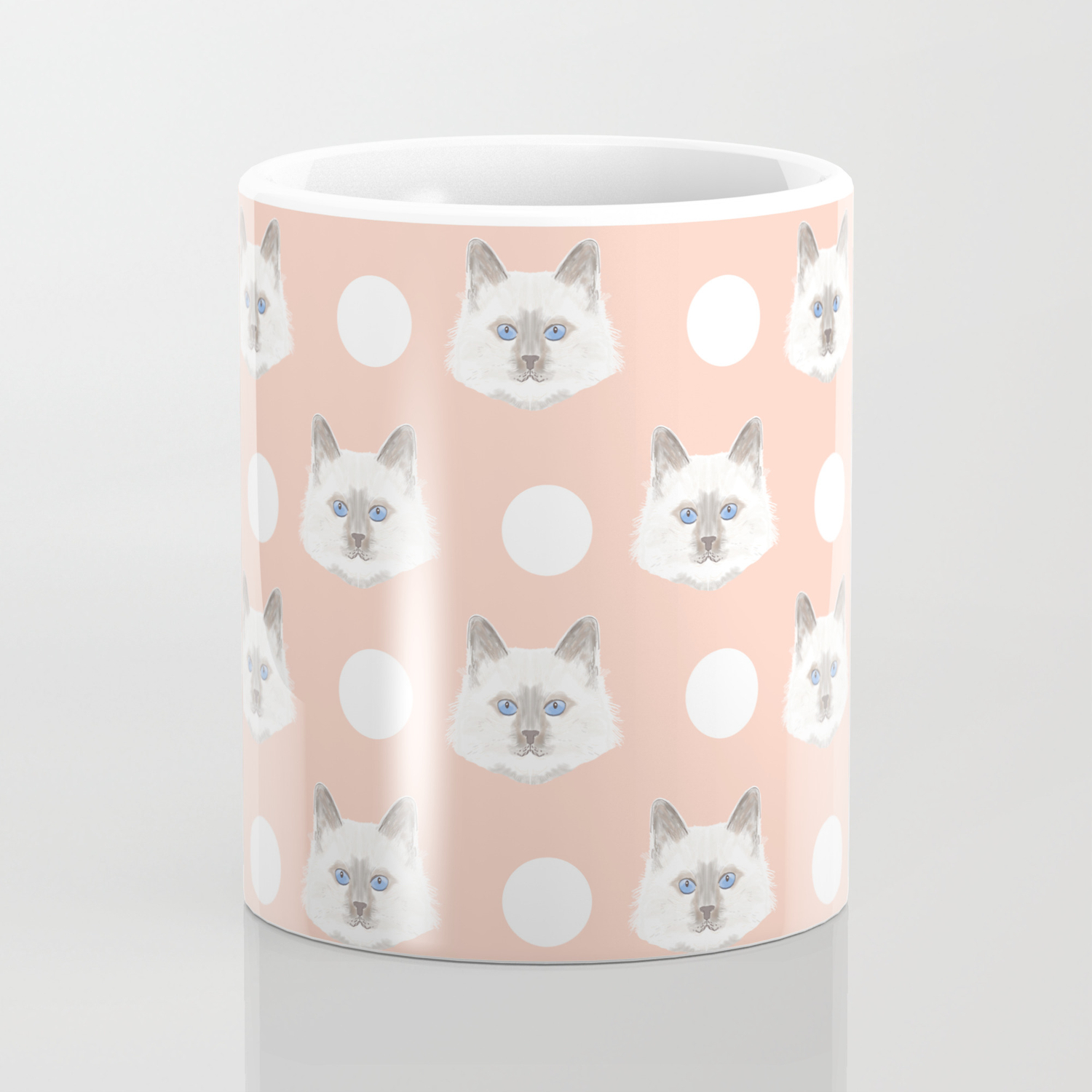 Ella Birmin Breed Cat Lovers Pet Owners Cat Person Gift Idea For