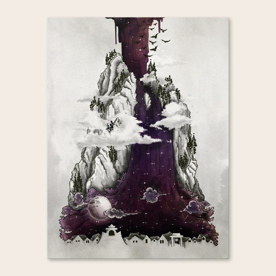 Night Falls Canvas Print
