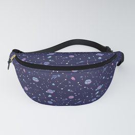 You're Outta this World in Purple Fanny Pack | Outer Space, Curated, Bigdipper, Motivational, Planet, Kid, Shooting Star, Meteor Shower, Outerspace, Constellations 