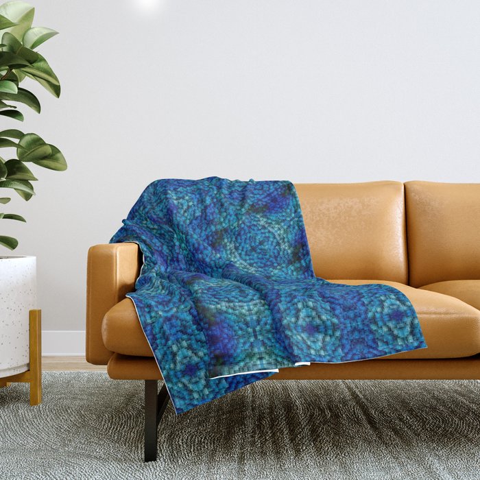 Blue secrets ... Throw Blanket