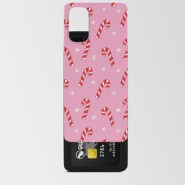 Candy Cane Pattern (pink) Android Card Case