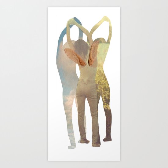 Absorbed Elements Art Print