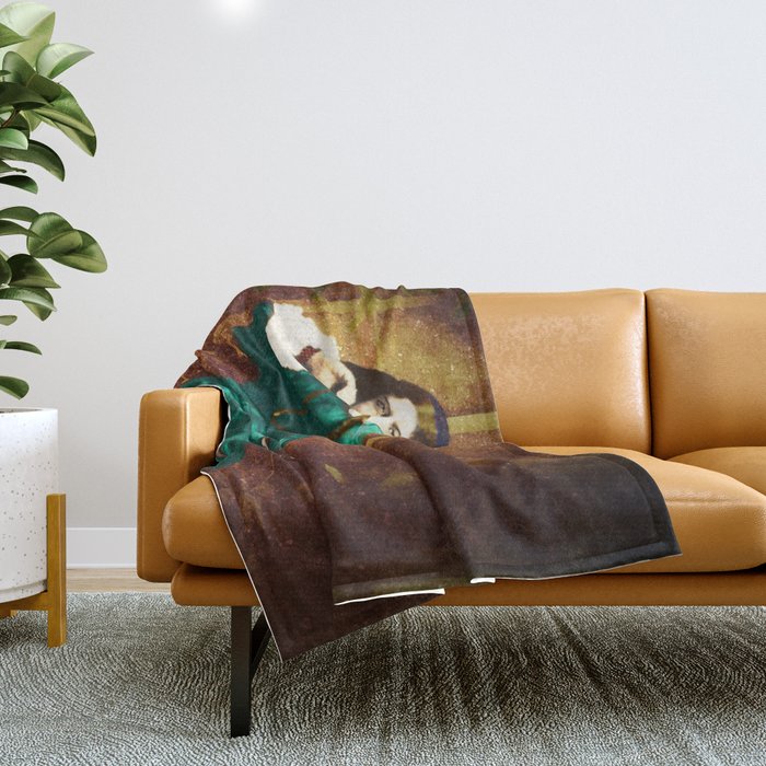Sea green throw blanket outlet