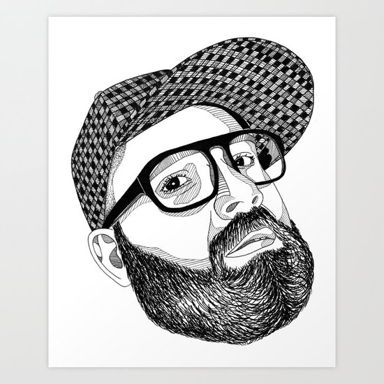 FULL MANO Art Print