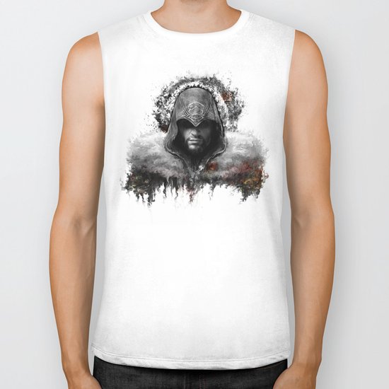 assassins creed ezio auditore Biker Tank