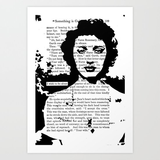 I Wish to be Alone Art Print