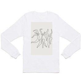 Three Dancers by Pablo Picasso Long Sleeve T-shirt