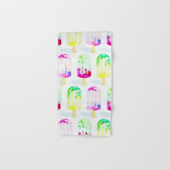 Popsicle Frenzy #society6 #decor #buyart Hand & Bath Towel
