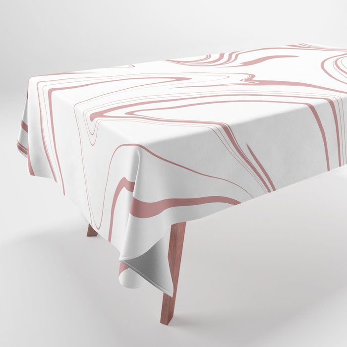 Soft pink marble design Tablecloth