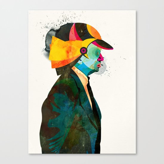 Helmet03 Canvas Print