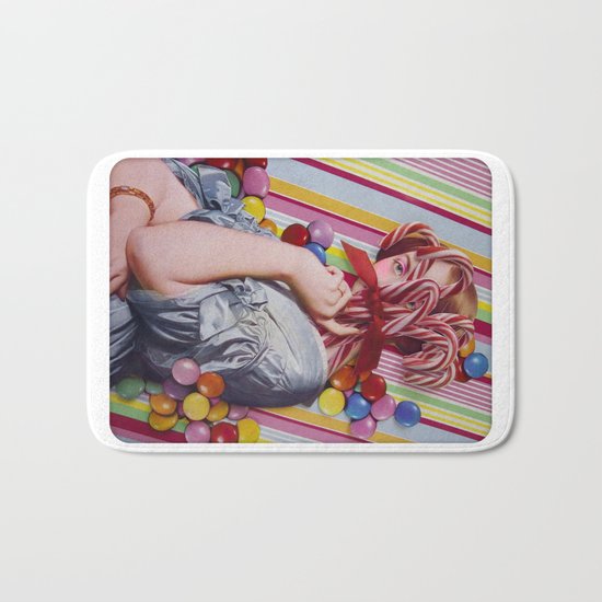 Sacchrine | Collage Bath Mat