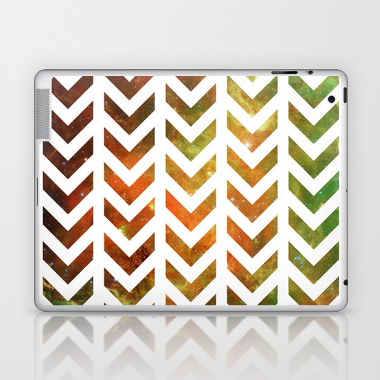 Nebula Chevrons Laptop & iPad Skin