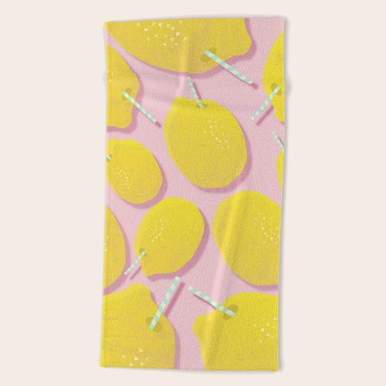 Lemonade Beach Towel