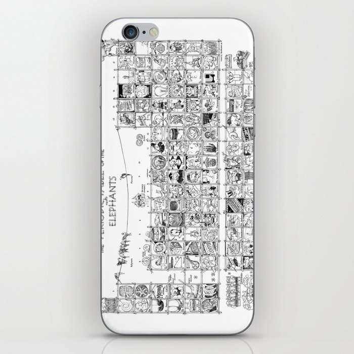 Periodic Table of the Elephants iPhone Skin
