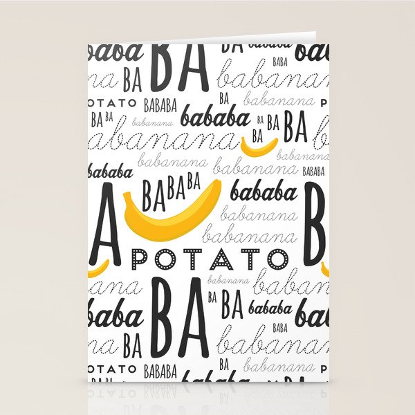 Minion Banana Stationery Cards By Jennifermathieu