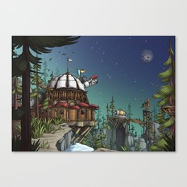 Forest observatory  Canvas Print