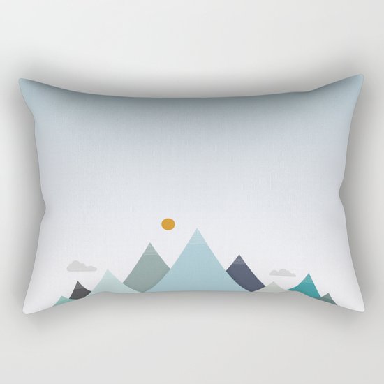 Mountains Rectangular Pillow