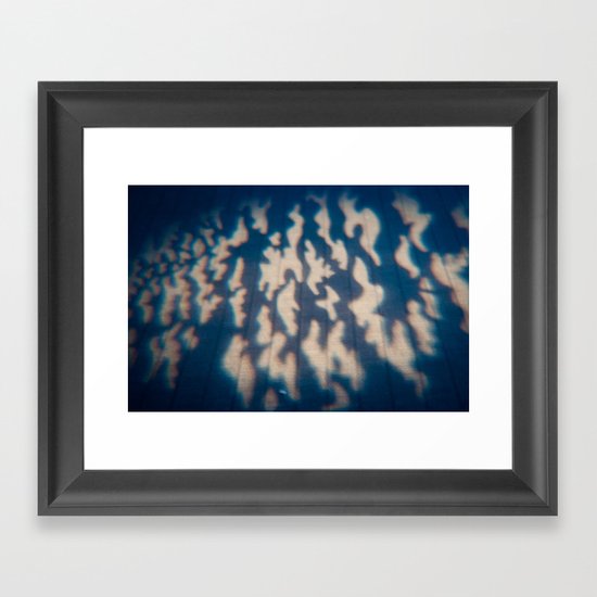 Through The Glass Framed Art Print